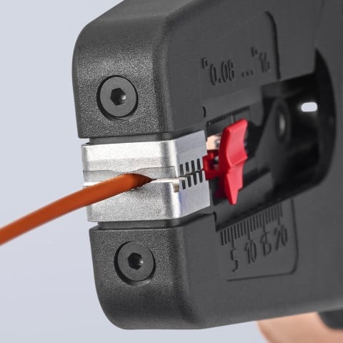 KNIPEX (12 52 195) PreciStrip16 Automatic Wire Stripper 6 - 28 AWG - Pacific Power Tools