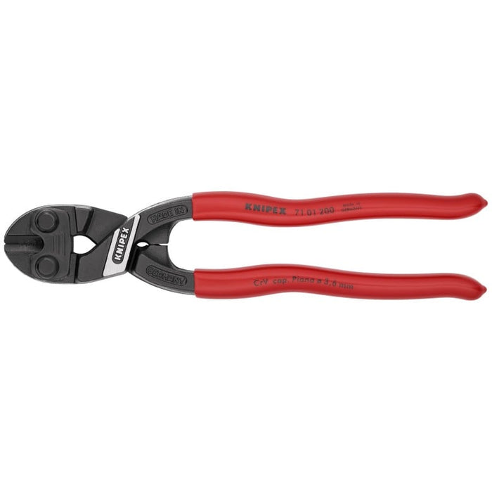 KNIPEX (71 01 200 SBA) 8" CoBolt® High Leverage Compact Bolt Cutters - Pacific Power Tools