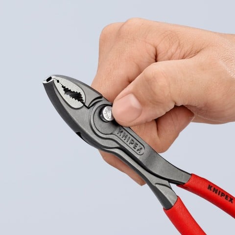 KNIPEX (82 01 200 SBA) 8" TwinGrip Pliers - Pacific Power Tools