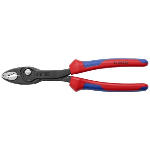 KNIPEX (82 02 200 SBA) 8" TwinGrip Pliers - Pacific Power Tools