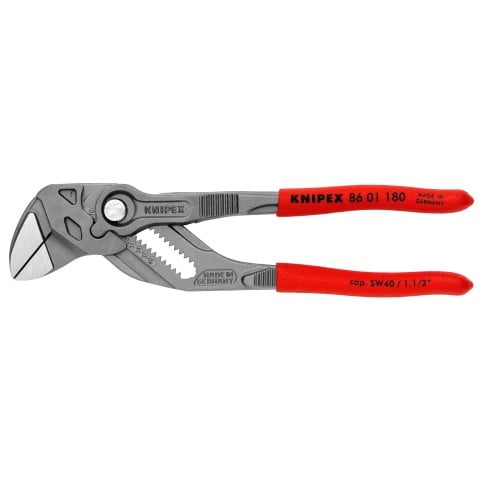 KNIPEX (86 01 180 SBA) 7 - 1/4" Pliers Wrench - Pacific Power Tools