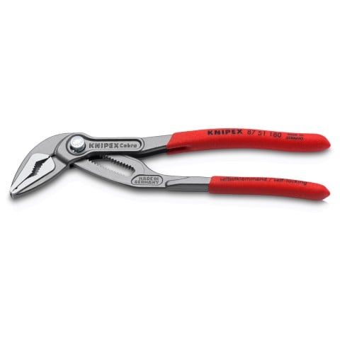 KNIPEX (87 51 180) Cobra® Extra - Slim (ES) Water Pump Pliers - Pacific Power Tools