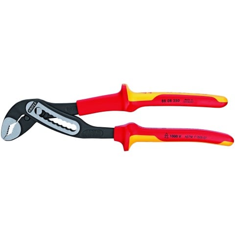 KNIPEX (88 08 250 US) 10" Alligator® Water Pump Pliers - 1000V Insulated - Pacific Power Tools