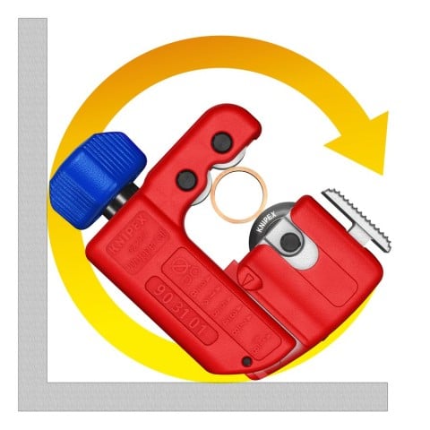 KNIPEX (90 31 01 SBA) TubiX® S Pipe Cutter - Pacific Power Tools