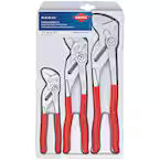 KNIPEX (00 20 06 US2) 3 Pc Pliers Wrench Set (7", 10", & 12")