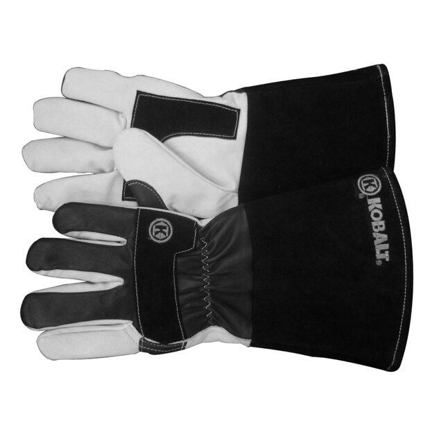 Kobalt | Black/White Welding Gloves for MIG Welding - Pacific Power Tools