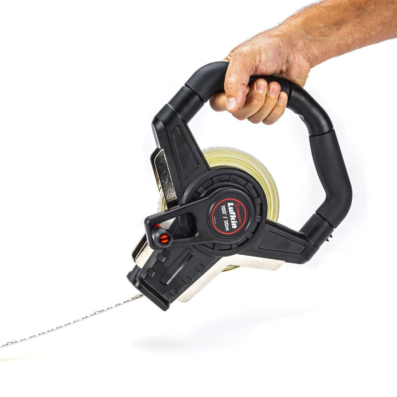 Lufkin | 1/2" x 100' Fiberglass Construction Long Tape - Pacific Power Tools