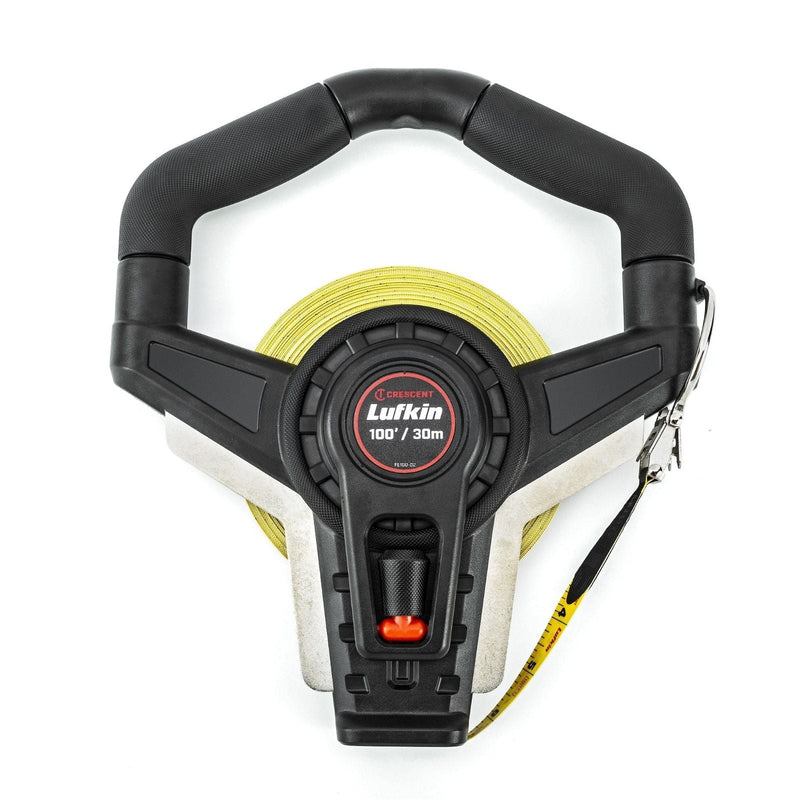Lufkin | 1/2" x 100' Fiberglass Construction Long Tape - Pacific Power Tools