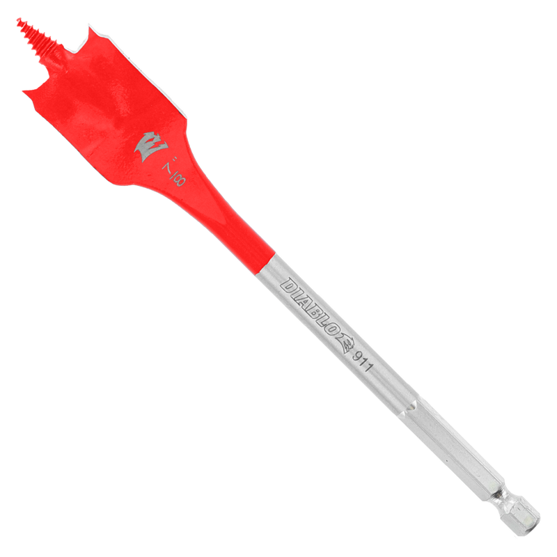 Diablo (DSP2110-P2) 7/8" x 6" Spade Bits for Wood (2-pk)