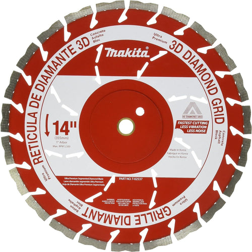 Makita | 14" Ultra-Premium Segmented Diamond Blade - Pacific Power Tools