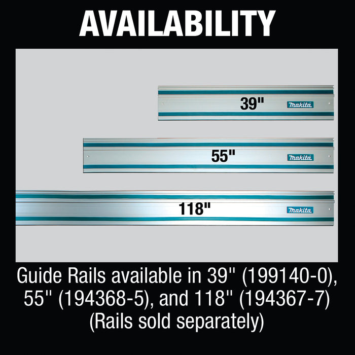 Makita (194367 - 7) 118" Guide Rail - Pacific Power Tools