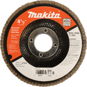 Makita 4 - 1/2" x 7/8" Flap Disc, Angled Type 29 - Pacific Power Tools