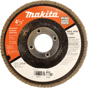 Makita 4 - 1/2" x 7/8" Flap Disc, Angled Type 29 - Pacific Power Tools