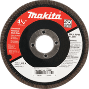 Makita 4 - 1/2" x 7/8" Flap Disc, Angled Type 29 - Pacific Power Tools