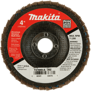 Makita 4" x 5/8" Flap Disc, Angled Type 29 - Pacific Power Tools