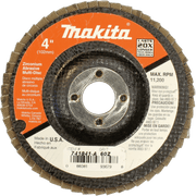 Makita 4" x 5/8" Flap Disc, Angled Type 29 - Pacific Power Tools