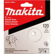 Makita 5" Round Abrasive Disc, Hook & Loop - Pacific Power Tools