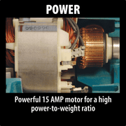 Makita (5007NK - R) 7 - 1/4" Circular Saw, 15 AMP, case (Factory Reconditioned) - Pacific Power Tools