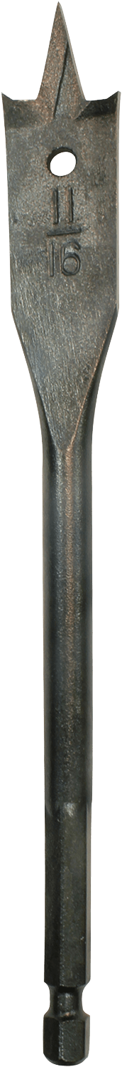 Makita (714161 - A) 11/16" x 6 - 1/8" Spade Bit - Pacific Power Tools