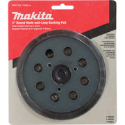 Makita (743081 - 8) 5" Round Backing Pad, Hook & Loop - Pacific Power Tools
