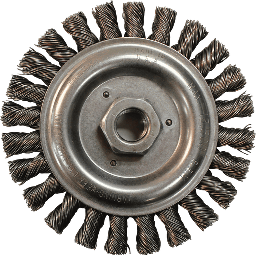 Makita (743217 - A) 5" Knot Cable Twist Wire Wheel, 5/8"‑11 - Pacific Power Tools