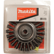 Makita (743218 - A) 6" Knot Cable Twist Wire Wheel, 5/8"‑11 - Pacific Power Tools