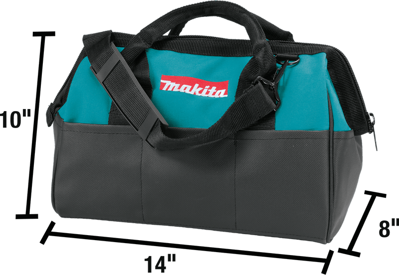 Makita (831253 - 8) 14" Contractor Tool Bag - Pacific Power Tools
