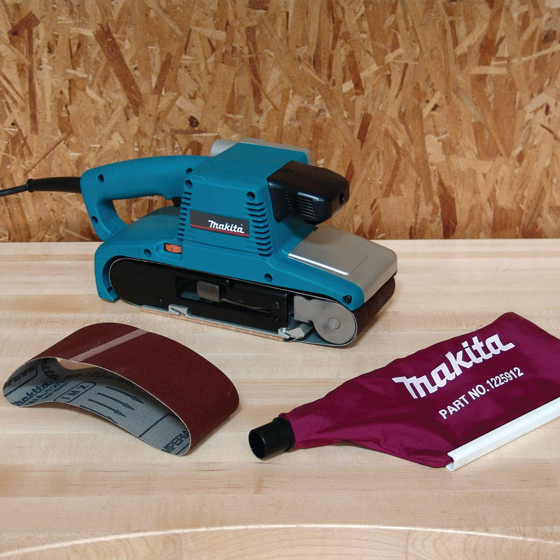 Makita (9404 - R) 4" x 24" Belt Sander, 8.8 AMP, var. spd. (Factory Reconditioned) - Pacific Power Tools