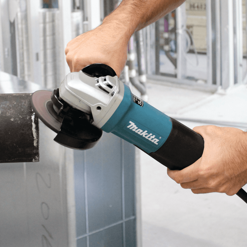 Makita (9564PC - R) 4‑1/2" SJS™ High‑Power Paddle Switch Angle Grinder (Factory Reconditioned) - Pacific Power Tools