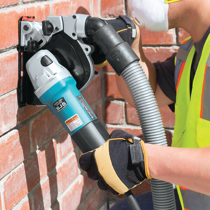 Makita (9565CV) 5" SJS™ Angle Grinder, 13 AMP, 2,800–10,500 RPM, var. spd., 5/8" - 11, no lock - off, lock - on - Pacific Power Tools