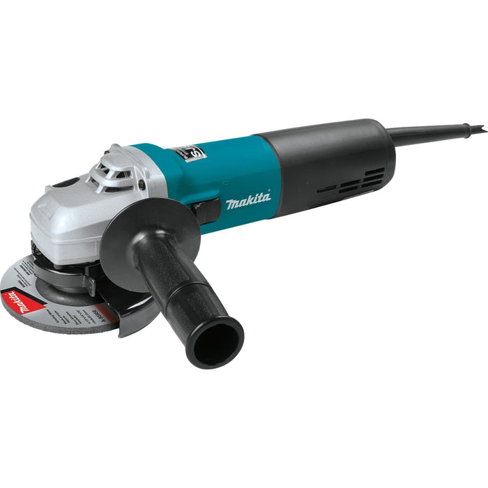 Makita (9565CV) 5" SJS™ Angle Grinder, 13 AMP, 2,800–10,500 RPM, var. spd., 5/8" - 11, no lock - off, lock - on - Pacific Power Tools