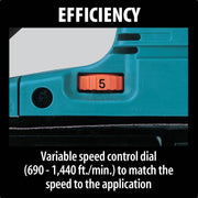 Makita (9903 - R) 3" x 21" Belt Sander, 8.8 AMP, var. spd. (Factory Reconditioned) - Pacific Power Tools