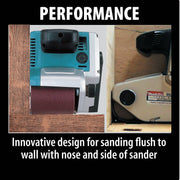 Makita (9903 - R) 3" x 21" Belt Sander, 8.8 AMP, var. spd. (Factory Reconditioned) - Pacific Power Tools