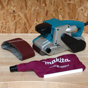 Makita (9903 - R) 3" x 21" Belt Sander, 8.8 AMP, var. spd. (Factory Reconditioned) - Pacific Power Tools