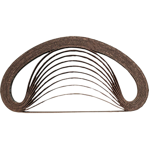 Makita (A - 34447) 3/8" x 21" Abrasive Belt, 40 Grit 10/pk - Pacific Power Tools