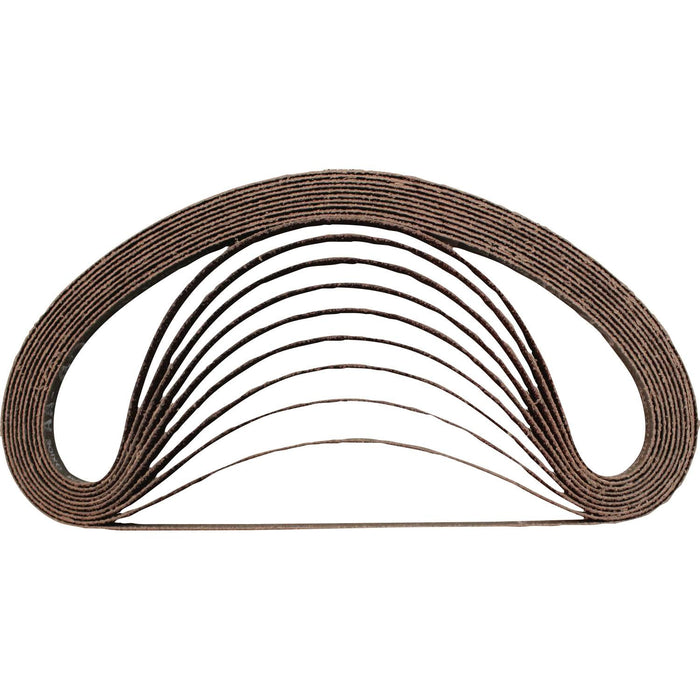Makita (A - 34447) 3/8" x 21" Abrasive Belt, 40 Grit 10/pk - Pacific Power Tools