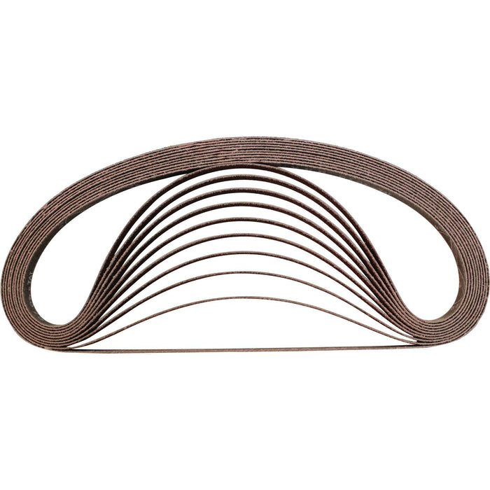 Makita (A - 34453) 3/8" x 21" Abrasive Belt, 60 Grit, 10/pk - Pacific Power Tools