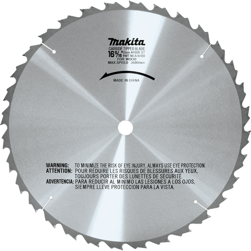 Makita (A - 90956) 16 - 5/16" 32T Carbide - Tipped Circular Saw Blade, 5402NA - Pacific Power Tools
