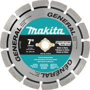 Makita (A - 94714) 7" Diamond Blade, Segmented, General Purpose - Pacific Power Tools