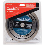 Makita (A - 95087) 7" Diamond Blade, Continuous Rim, General Purpose - Pacific Power Tools