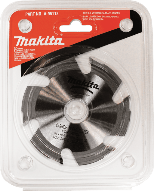 Makita (A - 95118) 4" Carbide Tipped Blade for Plate Joiner - Pacific Power Tools