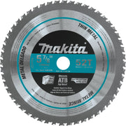 Makita (A - 96104) 5 - 7/8" 52T Carbide - Tipped Saw Blade, Thin Metal - Pacific Power Tools