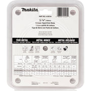 Makita (A - 96104) 5 - 7/8" 52T Carbide - Tipped Saw Blade, Thin Metal - Pacific Power Tools
