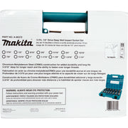 Makita (A - 96372) 14 Pc. 1/2" Drive Deep Well SAE Impact Socket Set - Pacific Power Tools