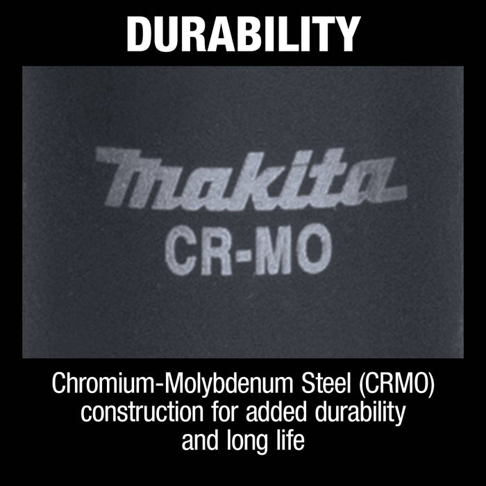 Makita (A - 96372) 14 Pc. 1/2" Drive Deep Well SAE Impact Socket Set - Pacific Power Tools