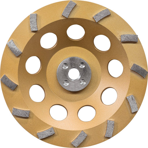 Makita (A - 96419) 7" Low - Vibration Diamond Cup Wheel, 12 Segment Turbo - Pacific Power Tools