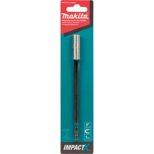 Makita (A - 96958) ImpactX™ 6″ Magnetic Insert Bit Holder - Pacific Power Tools