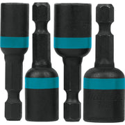 Makita (A - 97639) ImpactX™ 4 Pc. 1‑3/4″ Magnetic Nut Driver Set - Pacific Power Tools