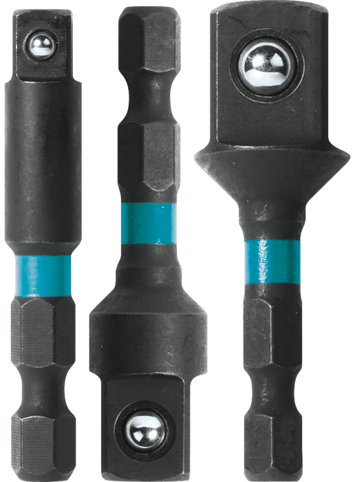 Makita (A - 97673) ImpactX™ 3 Pc. 2″ Socket Adapter Set - Pacific Power Tools