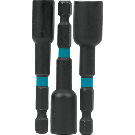 Makita (A - 97689) ImpactX 3 - Piece 2 - 9/16 in. Magnetic Nut Driver Set - Pacific Power Tools